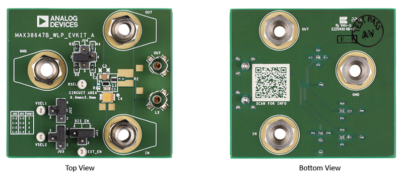 Analog Devices / Maxim Integrated Kit d’évaluation WLP MAX38647B